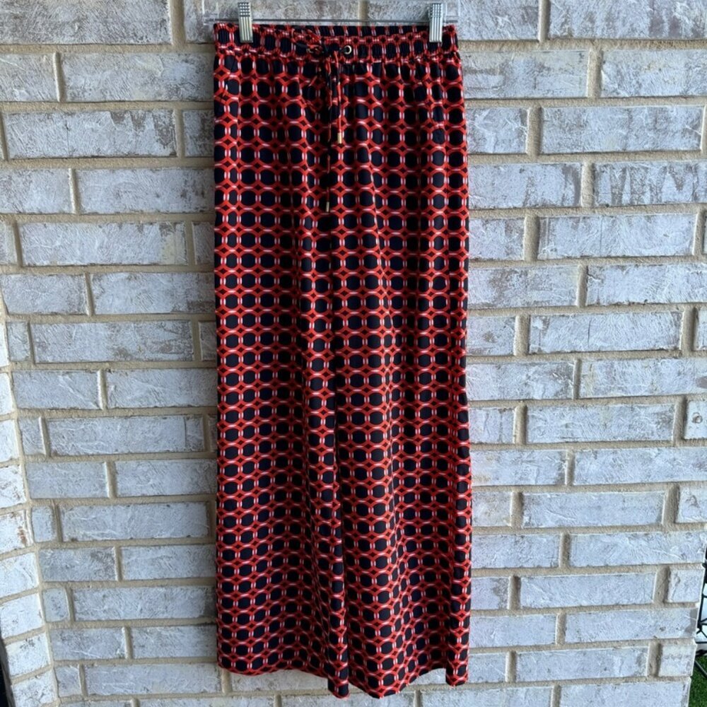 Michael Kors Semi-Sheer Straight Leg Pants Women's Size 2.